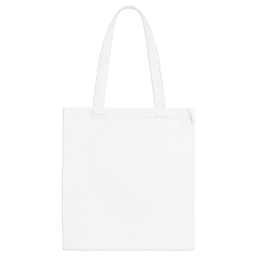 Fox Illustration Tote Bag — Rustic Red Fox Canvas Market Tote