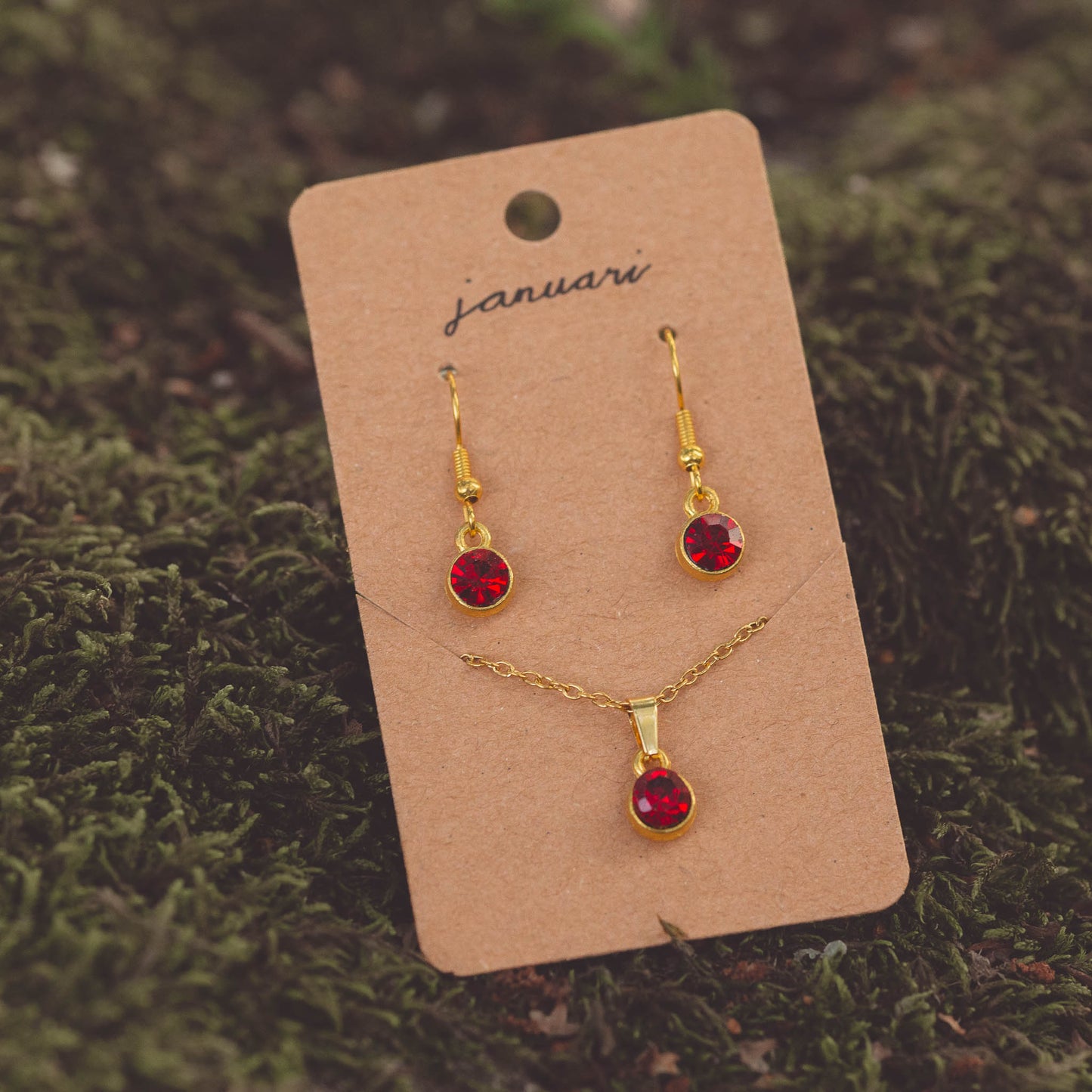 Smyckesset månadsfärger