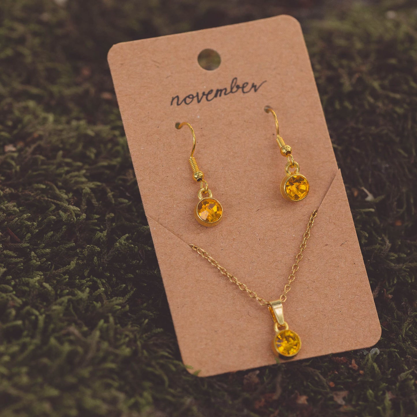 Smyckesset månadsfärger